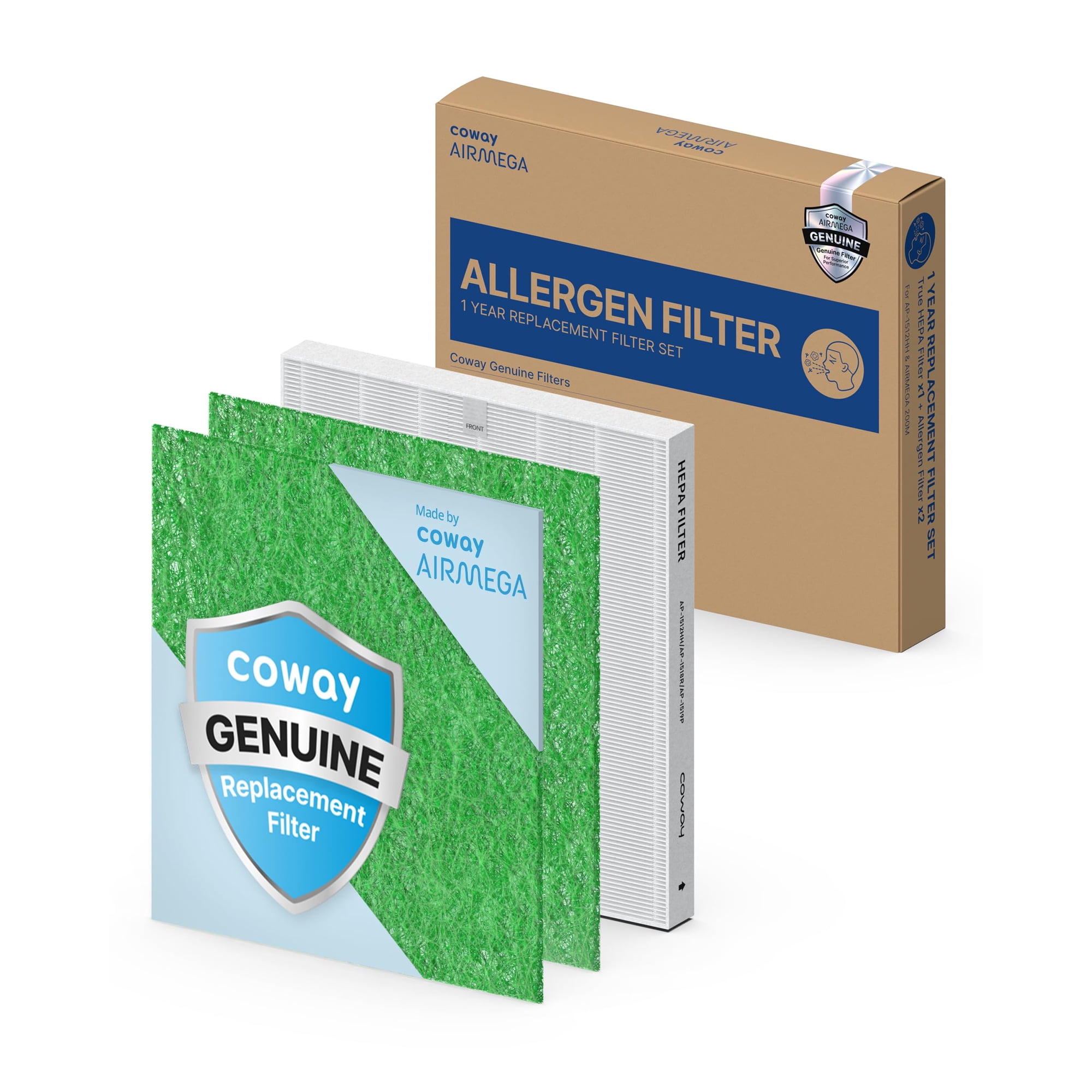 Filtro Purificador De Aire De Repuesto Coway Ap-1512hh Y 200m