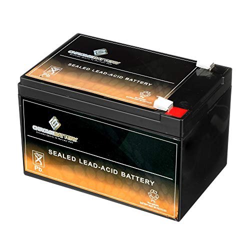 Batería de repuesto, batería cromada, 12 V, 14 Ah, SLA para UPS
