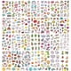 thumbnail image 1 of 30 Sheets (400 Patterns) Kids Waterproof Temporary Tattoos, Children's Temporary Tattoo Toys, Suitable For Birthday Parties, Group Activities Toy Patterns, 1 of 2