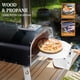 thumbnail image 3 of Horno de pizza para exteriores PIZZELLO Forte de 16" de doble combustible, 3 of 8