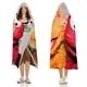 thumbnail image 3 of Elmo Manta Capa con Capucha Anti-Bolitas, Manta de Lana Ártica Suave, Manta Portátil de Felpa Ligera y Lujosa, Poncho para Siesta en Casa y Oficina, 100*130cm, 3 of 6