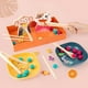 thumbnail image 3 of Kids Feeding Game Monkey And Cat, Preschool Education Toys And Clip Beads Game Early Education Wooden Toys For ToddlerSimulation Feeding Game, Teach Kids How To Use Tool And Take Care Family With Lov, 3 of 4