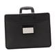 thumbnail image 3 of Maletín de negocios, bolsa de transporte para documentos, para oficina, para hombres y mujeres, con borde cosido, asa superior, portátil, de gran capa, 3 of 5