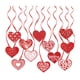 thumbnail image 4 of 12x Decoraciones En Forma De Remolino Para El Día De San Valentín, Decoración Para El Techo Del Aniversario De Cumpleaños, 4 of 4