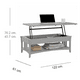 thumbnail image 3 of Mesa De Centro Elevable Cod Gray, 3 of 3