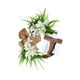 thumbnail image 1 of Corona De Pascua Decoración Rústica Para Colgar En La Puerta De Entrada, Celebración, Hogar, Blanco, 35 Cm, 1 of 3