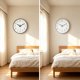 thumbnail image 5 of Reloj de pared jomparis 30 cm 2 unidades negro y plateado, 5 of 7