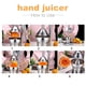 thumbnail image 4 of Exprimidor De Frutas Manual Saca Jugo Naranja plateado, 4 of 5