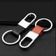 thumbnail image 5 of Llavero de cuero suave premium para coche, organizador de llaves para hombres y mujeres (paquete de 2), 5 of 6
