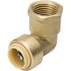 thumbnail image 1 of Adaptador de codo B&K Proline Brass de 1/2 pulgada para montaje de mangueras, 1 of 1
