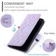 thumbnail image 4 of Funda Acolchada con Anilla y Correa para Samsung Galaxy S23 Ultra Slots para Tarjetas Morado, 4 of 5