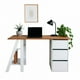 thumbnail image 5 of Escritorio Minimalista Blanco 120cm Melamina Resistente Blanco, 5 of 7