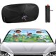 thumbnail image 1 of Press Start Sombrilla Solar para Auto - Protector de Parabrisas Plegable | Cortina Solar Delantero | Bloqueo UV y Aislamiento de Calor 133x73cm, 1 of 6