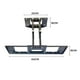 thumbnail image 3 of Soporte Tv Pared Doble Brazo Base Universal 32 A 70 Pulgadas, 3 of 4
