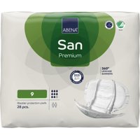 Almohadillas Para Incontinencia Abena San Premium, Tamaño 9, Gran Capacidad De Absorción, 28 Unidades