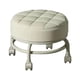 thumbnail image 2 of Taburete De Pedicura Pequeño, Resistente Y Fácil De Mover, Con Asiento Bajo Y Ruedas, Para Salones De Oficina, 2 of 5