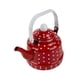 thumbnail image 1 of Tetera Esmaltada Para Top 1.1L Multiusos Para Restaurant Office Pot Red, 1 of 5