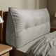 thumbnail image 3 of Almohada Respaldo Plaza Y Media Felpa Beige, 3 of 3