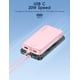 thumbnail image 4 of Cargador portátil Nusyddy de 12000 mAh con cable incorporado y enchufe de pared, 4 of 9