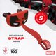 thumbnail image 5 of Protector bucal de fútbol, protector labial Marvel Deadpool, rojo, 5 of 6