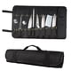 thumbnail image 1 of Herramienta Roll Organizador - 22 bolsillos Roll Up bolsa llave/pinzas bolsa para artesanía artesano electricista plomero mecánico, negro, 1 of 3