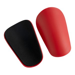 Ioensy - Mini Espinilleras De Fútbol Protector Equipo De Fútbol Para Niños Al Aire Libre Rojo 10X6Cm