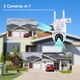 thumbnail image 2 of Sistema de cámaras de seguridad inalámbricas YEEWISE 2K Wi‑Fi 6 NVR de 16 canales, 2 of 8