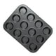 thumbnail image 3 of Molde Para Muffins, 12 Cavidades, Cupcakes Caseros, Molde Para Muffins Para Postres, Fiestas Navideñas, Negro, 3 of 3