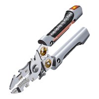 Magideal - Alicates Pelacables Multifuncionales, Cortadores De Cables, Cortadores De Cables De Alta Resistencia, Herramienta De Crimpado De Cables Fácil De Usar