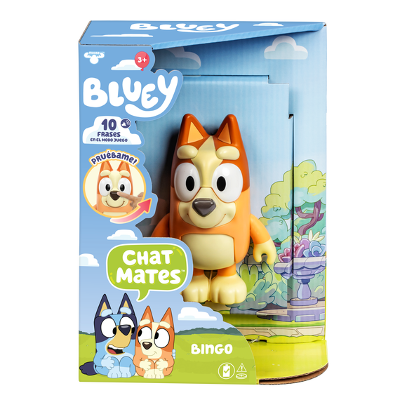 Figura De Bingo Con 10 Divertidas Frases Bluey