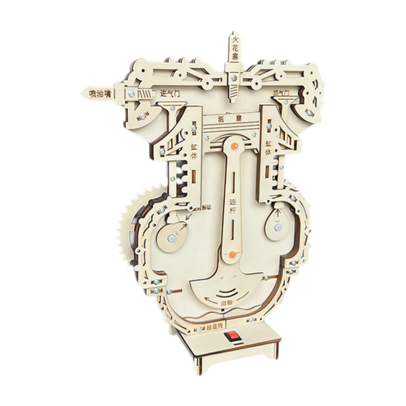 Bothyi - Modelo De Motor De Gasolina Modelo De Educación De Bricolaje Juguete Para Adultos Niños Para Niños Niños