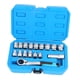 thumbnail image 1 of Juego de llaves de tubo genéricas con llave de trinquete, herramienta mecánica, barra de extensión portátil para reparación de automóviles y bicicleta, 1 of 5
