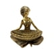 thumbnail image 1 of Figura De Dama Africana Con Almacenamiento De Llaves, Estatua De Mujer Para Escritorio, Baño, Oficina, 14,3x10,2x16,2 Cm, Dorado, 1 of 3