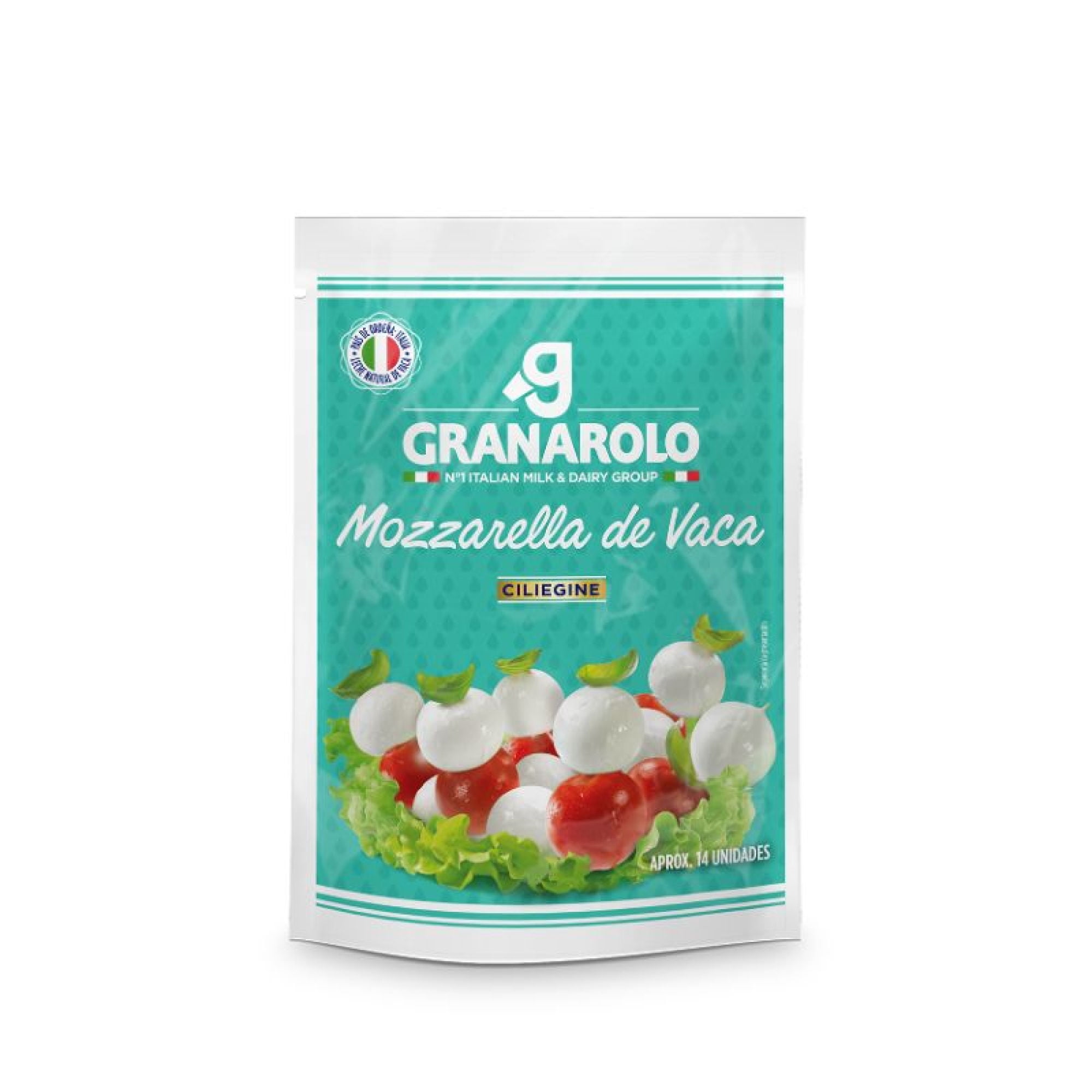Queso Mozzarella Granulado 125 g Granaloro