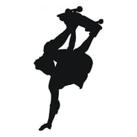 Rienda Libre Graphics - Decomural Skateboard Flip Trick Extreme Sport Ws-15374