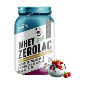 Shark Pro - Proteina Whey Zerolac 900G Yogurt De Berries -