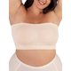 thumbnail image 1 of Sujetador sin tirantes SHAPERMINT Wireless Antideslizante Bandeau Beige, 1 of 8