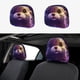 thumbnail image 1 of Nutria Funda Protectora Universal para Reposacabezas de Coche, Funda Elástica para Reposacabezas de Asiento de Auto, Funda de Tela Antipolvo, Accesorios de Interior 2 Piezas, 1 of 6