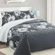 thumbnail image 1 of Cubrecama Quilt Sherpa 2pl Floral En Tonos Gris Blanco Diseño Floral Elegante Gris Blanco, 1 of 3