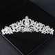 thumbnail image 4 of Gorgeous Silvery Crystal Bridal Tiara & Crown Headband - Perfect for Weddings, Parties & Proms!, 4 of 5
