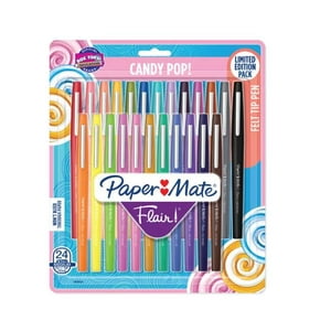 Rotulador Paper Mate Flair Candy Pop Surtido Blister X24