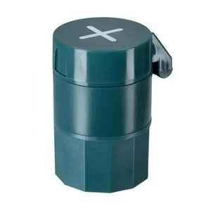 Ekoi - Pastillero Dispensador Moledor Y Partidor De Pastillas Verde Talla Única