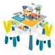 thumbnail image 1 of Mesa De Bloques Didactica Construccion 200 Piezas Y 2 Sillas, 1 of 5
