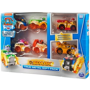 Set 6 Autos Metalicos Spark Paw Patrol