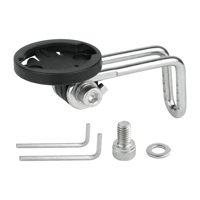 Magideal - Soporte De Faro De Bicicleta De Rotación, Soporte De Lámpara De Montaje De Horquilla, Piezas De Clip, Soporte De Luz Delantera, Soporte De Linterna De B03S01