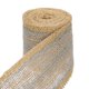thumbnail image 1 of Uxcell Cinta de Encaje de Yute, Cinta de Arpillera de 2.18 Yardas para Decoración de Fiestas de Boda, Gris, 1 of 6