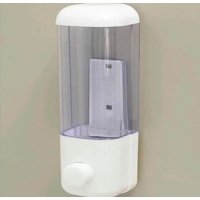 Genérico - Dispensador De Jabón Blanco Simple 500Cc Color Blanco