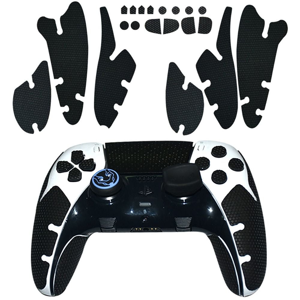 Genérico - Antideslizante De Silicona Película Protectora De La Piel Pegatinas Compatibles Con Playstation 5 Edge Controller - Durable A Prueba De Polvo Empuñadura Cubierta Gamepad Accesorios-negro