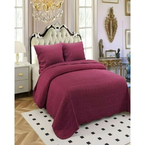 Casa Mio - Cobertor Quilt Verano 2 Plazas Unicolor