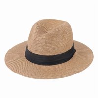 Mercado Cbf - Sombrero Panameño Playero Adultos Beige Estandar